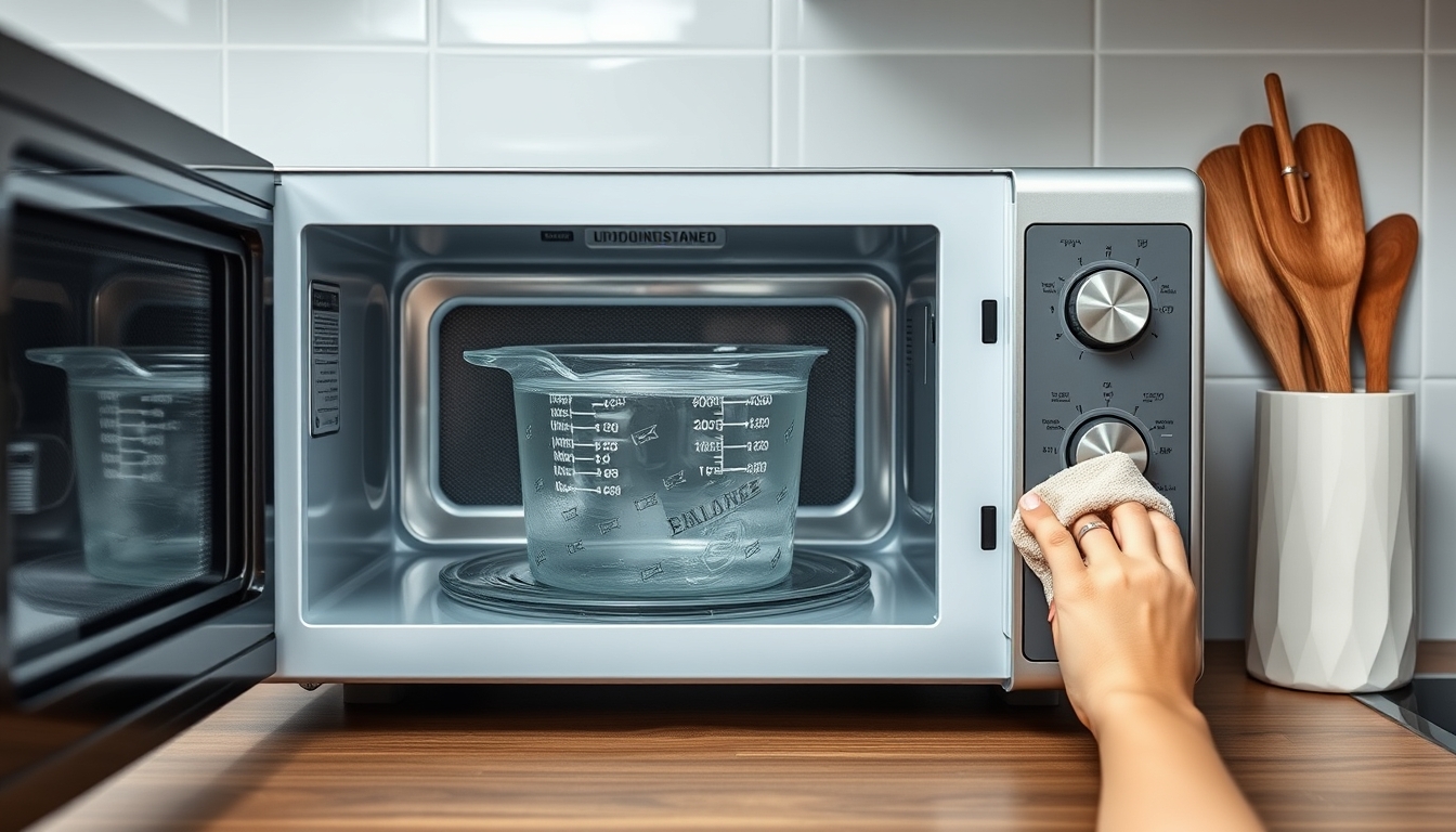 10 truques para limpar a cozinha em menos de 10 minutos e garantir brilho - O que fazer quando o microondas está muito sujo