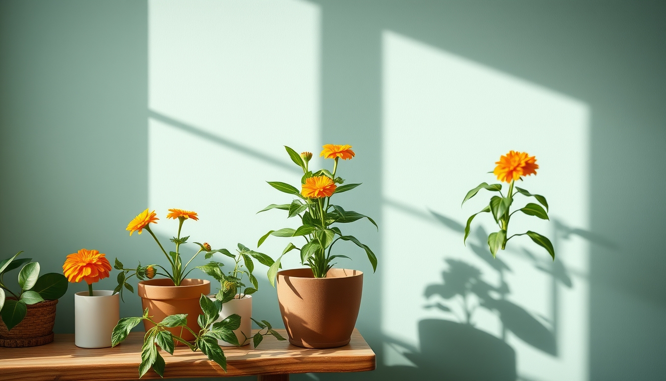 3 Plantas Fáceis de Cuidar que Purificam o Ar e Transformam Ambientes - 2 Caléndula