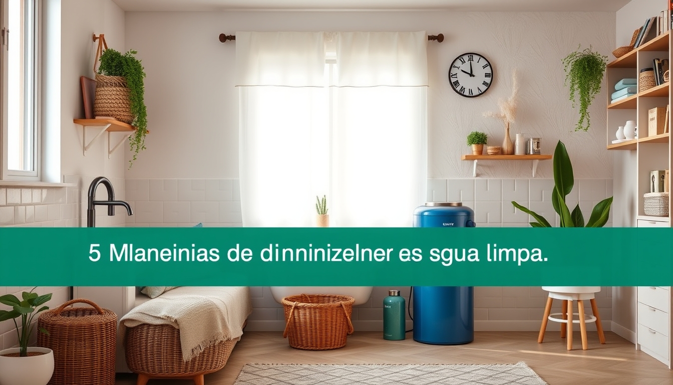 A Economia Inteligente: 5 Maneiras de Diminuir O Gasto de Água Limpa em sua Casa