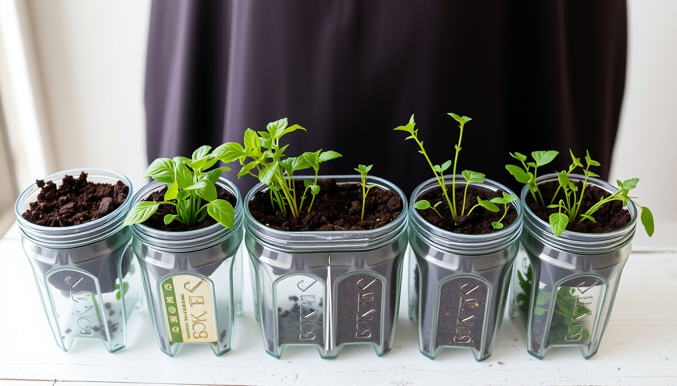 Como cultivar mudas de ervas aromáticas em garrafas PET gastando menos de R$10 (Guia 2026) - Economizando menos de R10 – Resultado prático