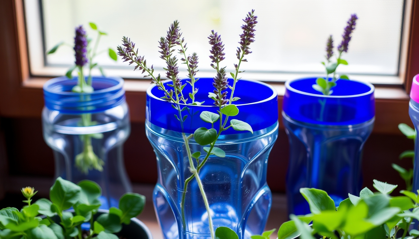 Como cultivar mudas de ervas aromáticas em garrafas PET gastando menos de R$10 (Guia 2026) - Por que escolher garrafas PET
