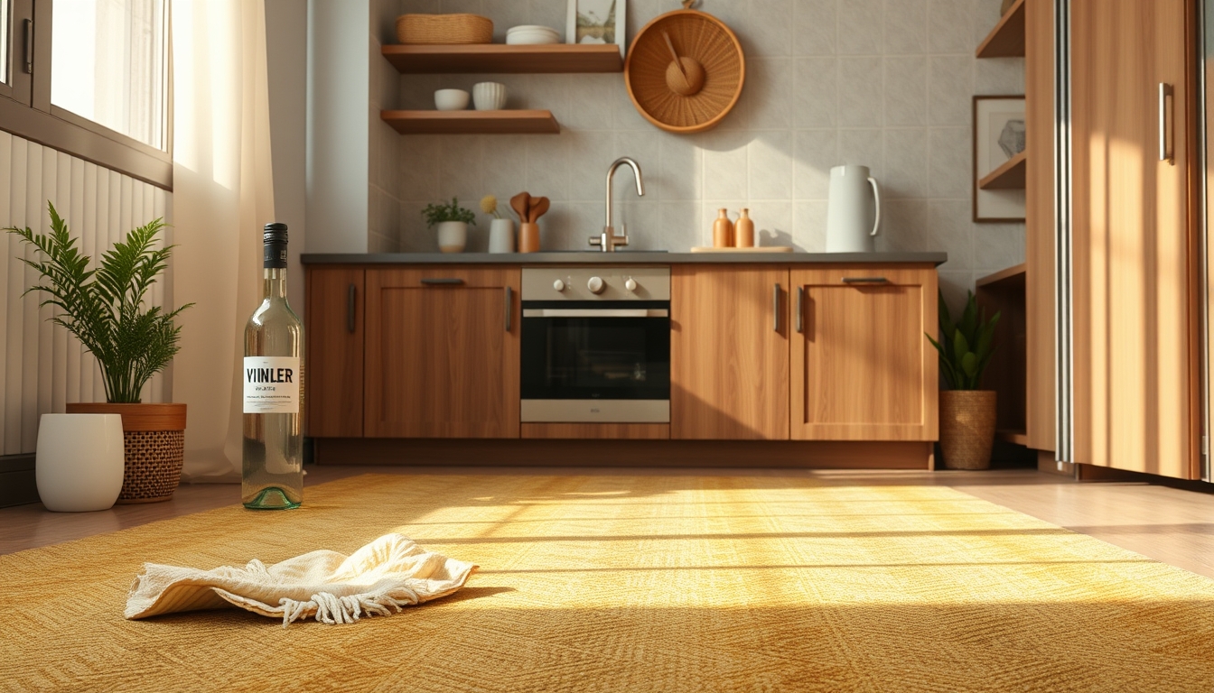 Como limpar tapetes rapidamente usando itens que já tem em casa - Materiais que você já tem na cozinha