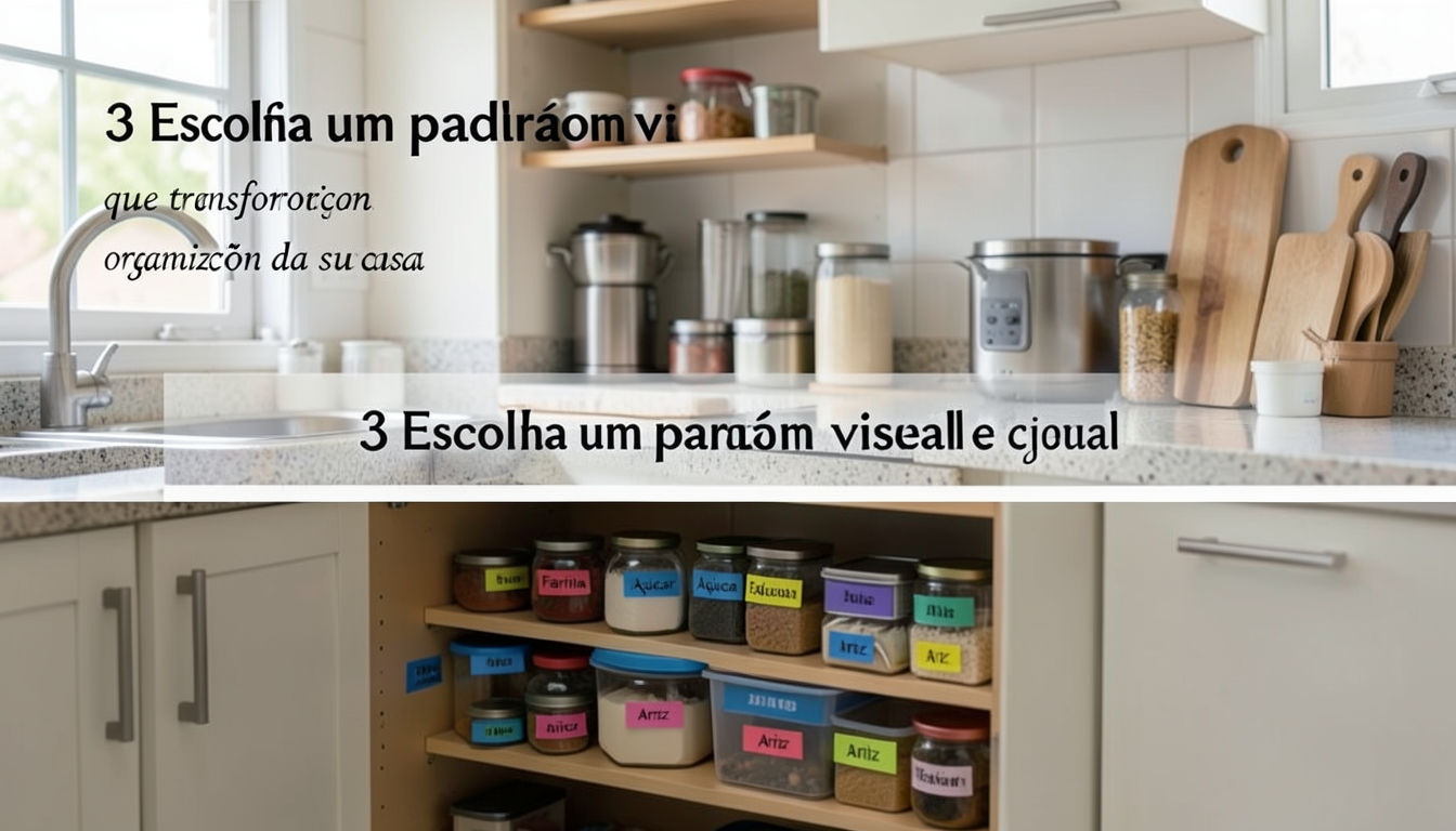 Como montar um sistema de etiquetas que transforma a organização da sua casa - 3 Escolha um padrão visual