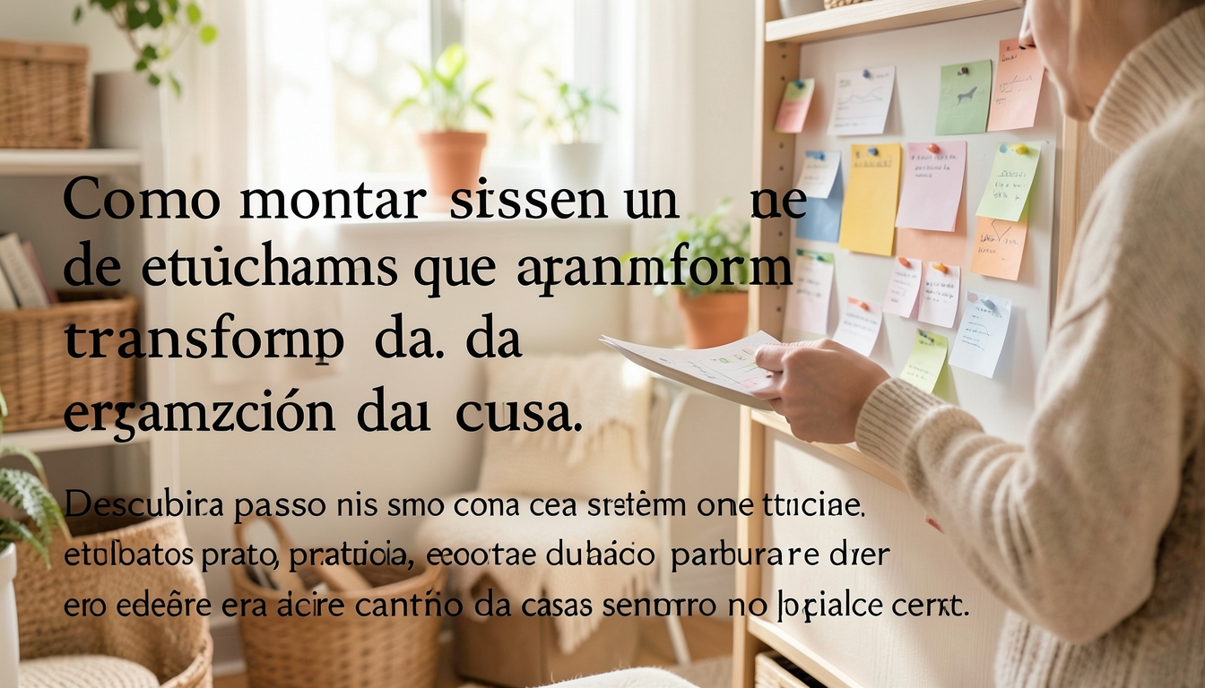 Como montar um sistema de etiquetas que transforma a organização da sua casa