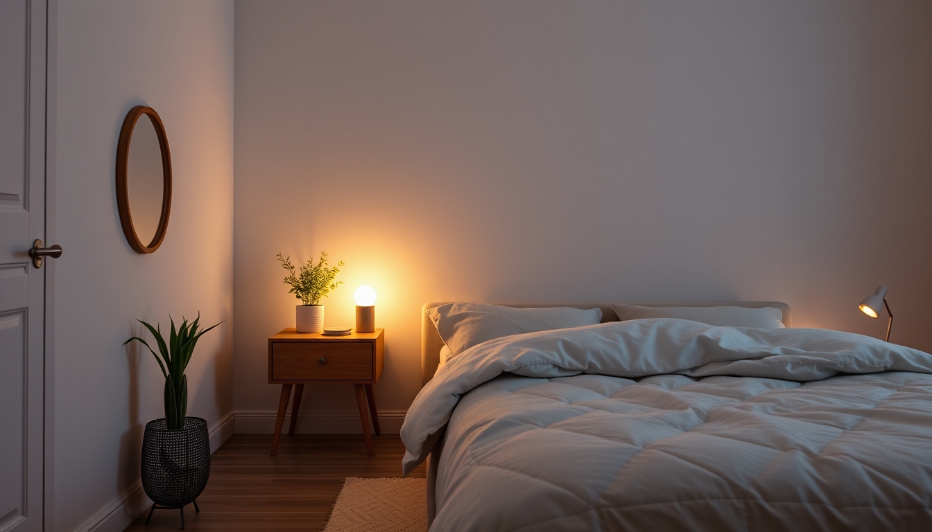 Como montar uma rotina noturna de 5 minutos para dormir melhor - 1 Prepare o ambiente em 1 minuto – a base do descanso