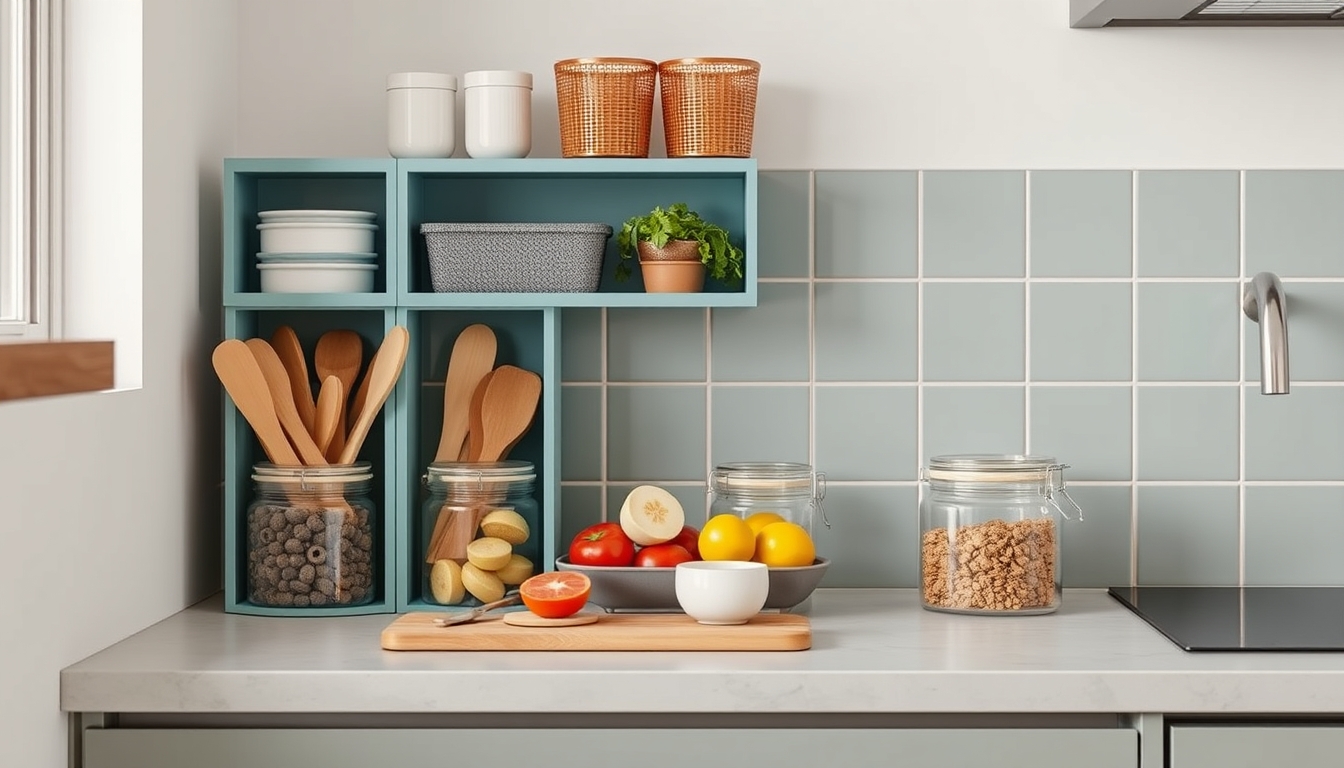 Como organizar sua cozinha em 10 minutos usando o método de zoneamento - Materiais necessários