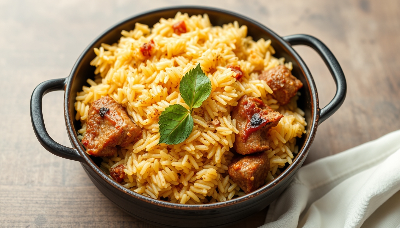 Como preparar um arroz carreteiro delicioso em menos de 40 minutos - Passo a passo rápido tempo total: 35 minutos