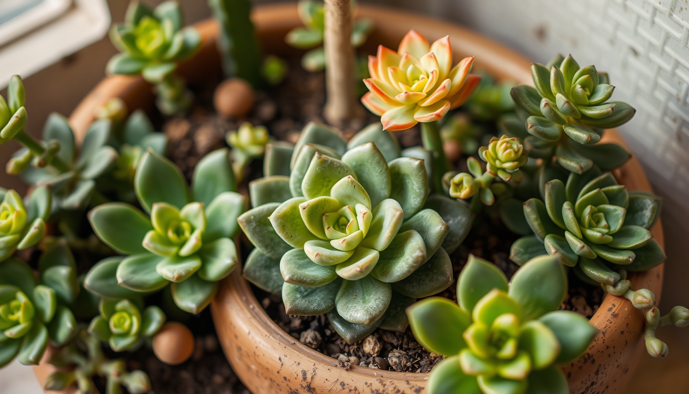 Como produzir mudas de suculentas com material reciclado e garantir sucesso em 2026 - Quando é necessário replantar a suculenta