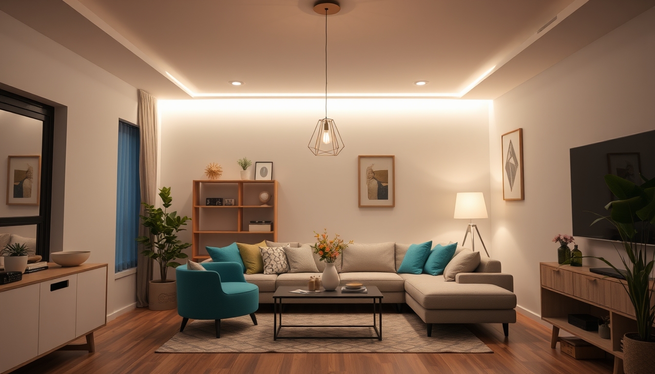 Ilumine sua sala gastando menos de R$50 com lâmpadas LED em 2026 - Como escolher a temperatura de cor ideal para a sala