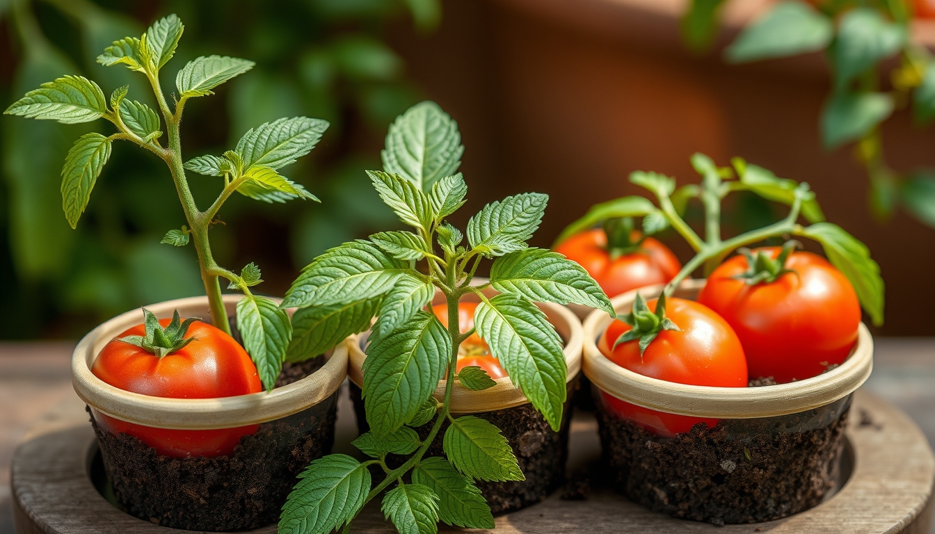 Jardinagem fácil: como germinar sementes de tomate em copos reutilizáveis - 4 Transplante para o vaso definitivo