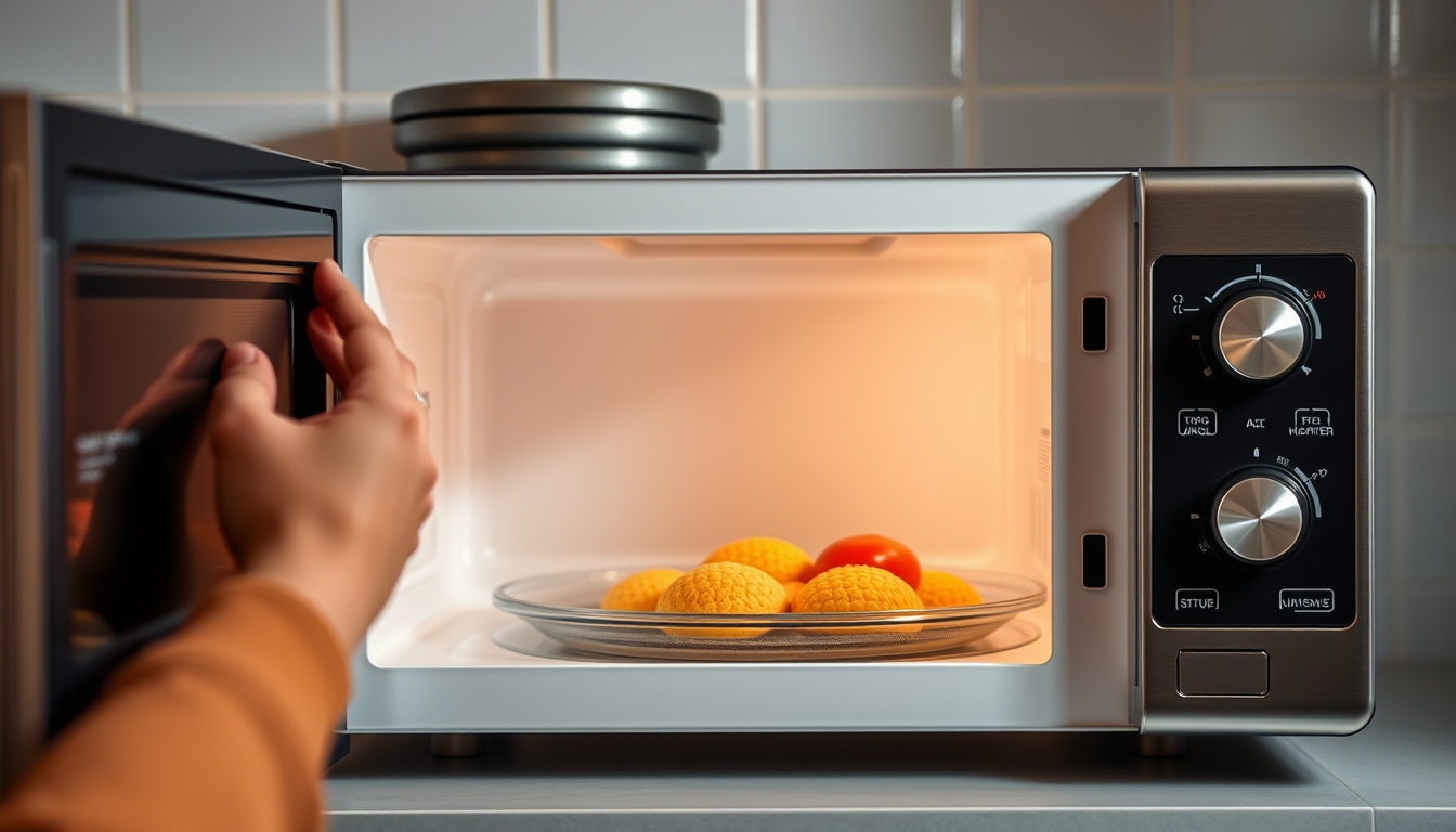 Manutenção preventiva: 6 cuidados mensais para prolongar a vida do seu micro-ondas - 1 Limpeza interna profunda