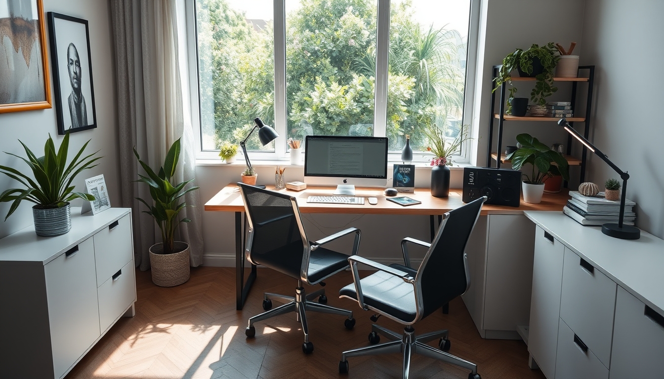 Organize seu home office: 7 dicas práticas para turbinar a produtividade - 3 Iluminação adequada – luz natural e LEDs inteligentes