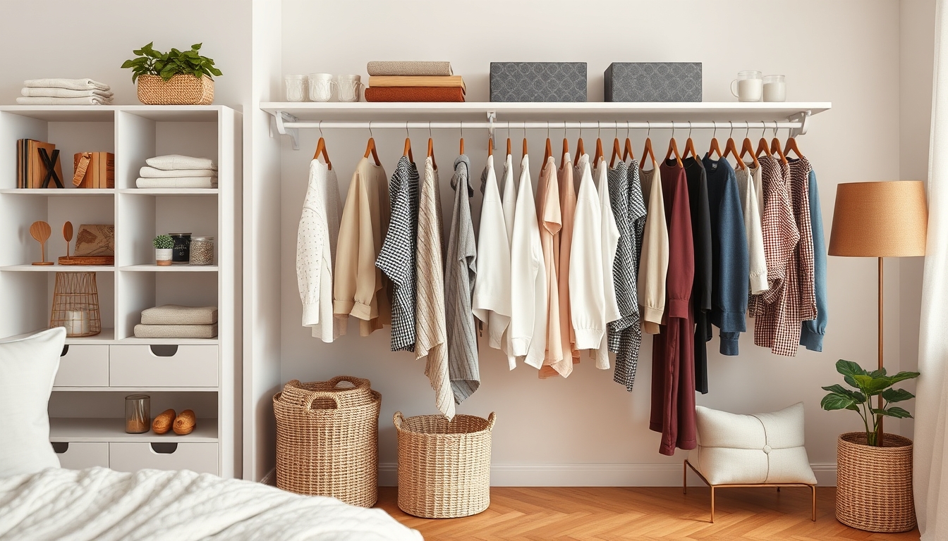 Organize seu Quarto em 1 Órbita: 5 Dicas de Armazenamento para Garantir Espaço - Quais são os melhores cabides para evitar que as roupas amassem