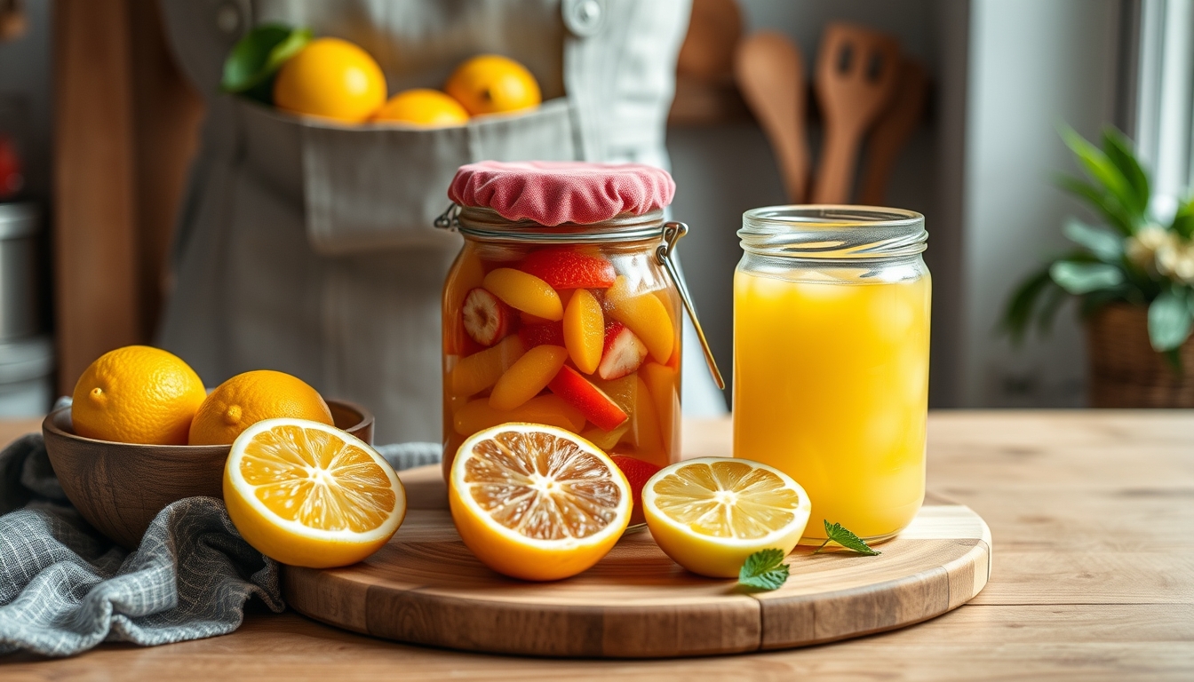 Truque da Vovó: Conservas de Frutas com Apenas Açúcar e Limão – Preserve Sabor e Saúde