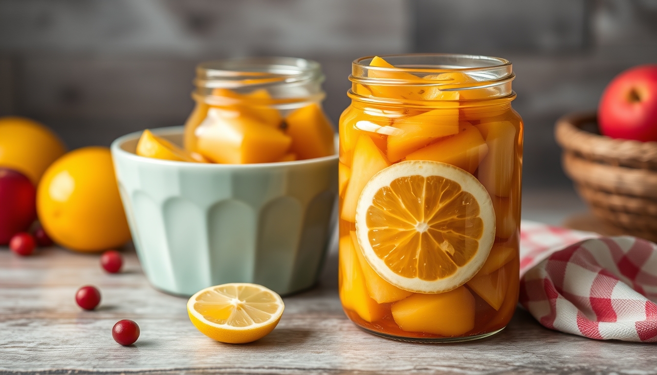 Truque da Vovó: Conservas de Frutas com Apenas Açúcar e Limão – Preserve Sabor e Saúde - É seguro consumir a conserva sem conservantes artificiais